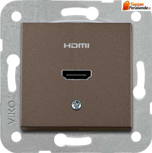 Artline Novella/Trenda Antrasit Hdmi Konnektör Kapak (Mekanizma Hariç)